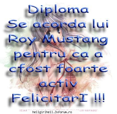 Diploma pentru activitate - vampir_angel - Diplome